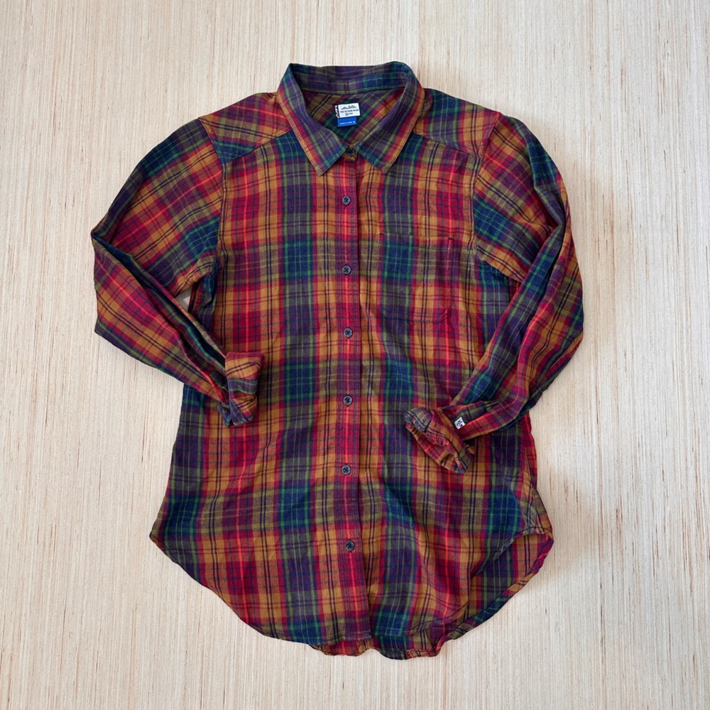 Women’s Kavu Plaid Button Down Shirt